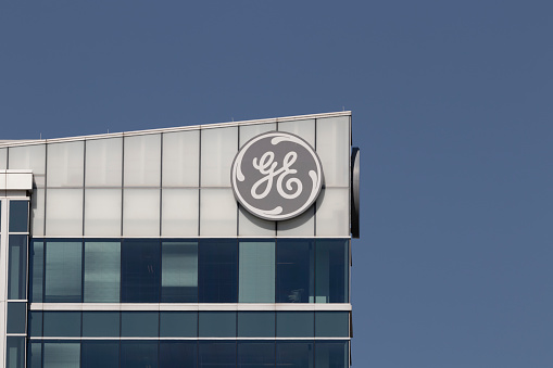 Cincinnati - Circa June 2022: General Electric Global Operations Center. GE will spin off its lower-growth businesses to focus on aviation.