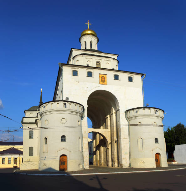 Golden Gates in Vladimir, Russia Golden Gates in Vladimir, Golden ring of Russia golden gate vladimir stock pictures, royalty-free photos & images