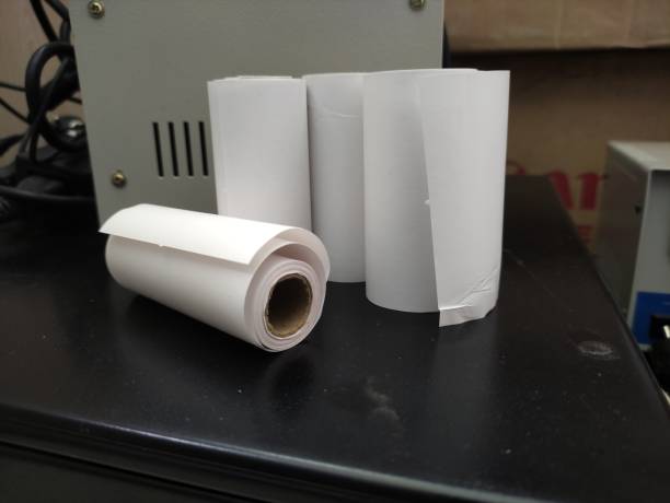 istock thermal paper, useful for printing payment receipts 1405239235