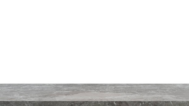 istock luxury grey emperado marble stone countertop can be used as background for display or montage your products isolated on background with clipping path. empty top of grey mable stone table. 1405243742