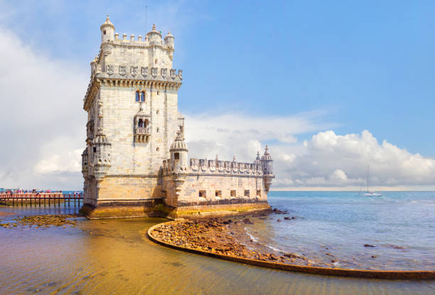 istock Belem Tower on the Tagus River. Belem, Portugal 1405255709