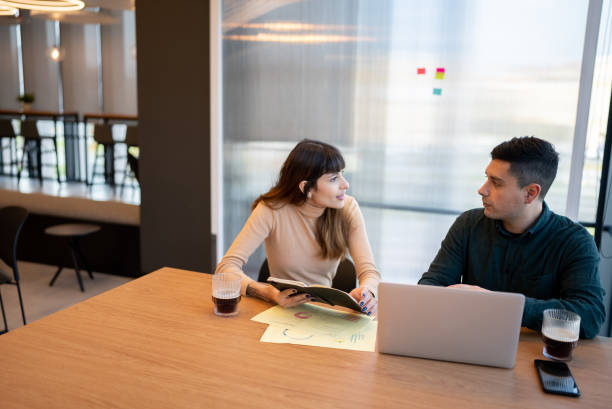 istock Businesspeople working in the office 1405262900