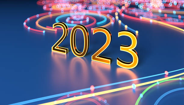 istock Digital concept Happy New Year 2023 1405263185