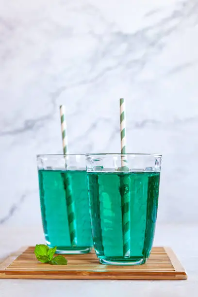 Photo of Diabolo menthe summer non-alcoholic drink, french speciality