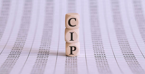 istock word CIP Abbreviation of Carriage on chart background 1405268237