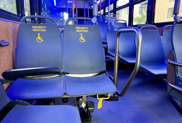 istock Public Transportation Bus Seats 1405276418