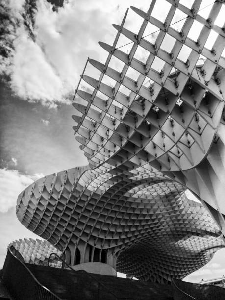 Sevilla, Spain - 30 May 2022: The modern architecture \
