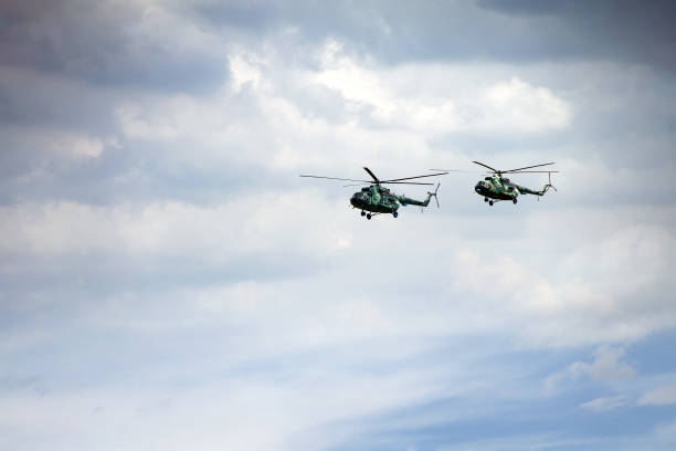 istock Russian military helicopter 1405283199