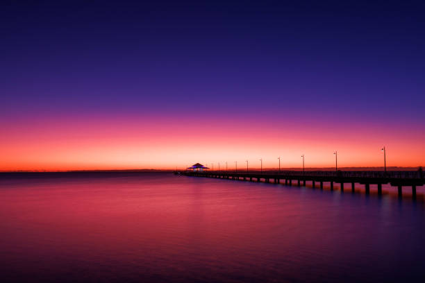 Sunrise Shorncliffe Pier Queensland Australia