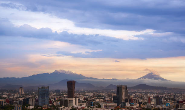 istock Panoramic photo of mexico city 1405288722