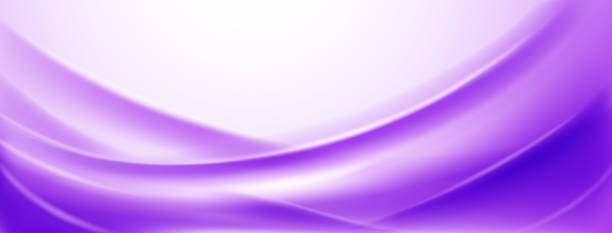 ilustraciones, imágenes clip art, dibujos animados e iconos de stock de fondo abstracto de pliegues curvos - textile purple translucent backgrounds