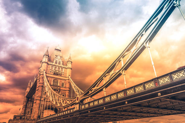 Tower Bridge in London, UK