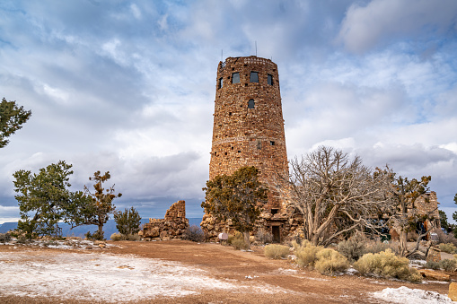 Desert View watchtower in Grand Canyon National Park