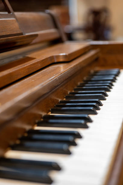 istock Piano Keys on an Antique Piano 1405312721