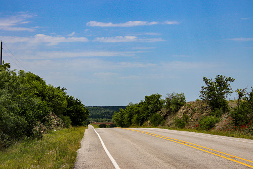 Texas country road
