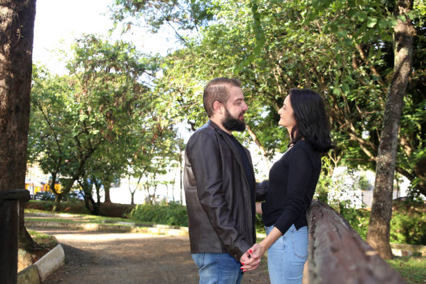 istock Couple Enjoying a Summer Day at the Park. 1405325567