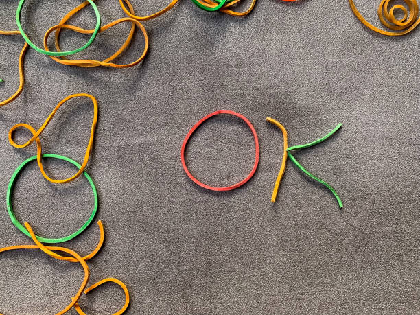 istock the rubber band that forms the word 