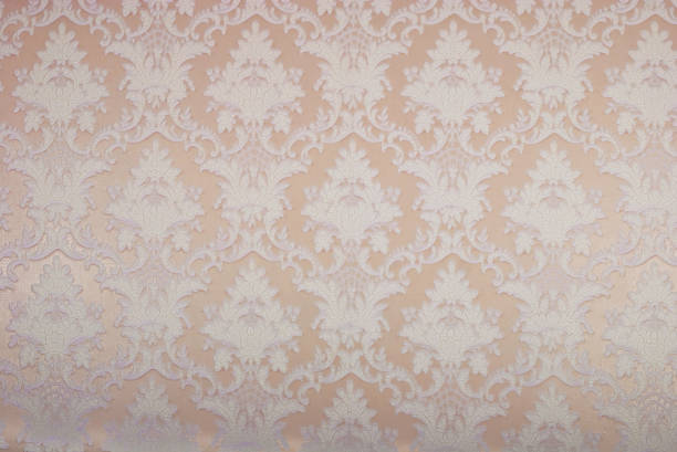 istock Wooden parquet floor and wallpaper on a wall 1405336330