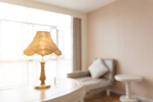 istock Blurred background effect of hotel suite 1405337193