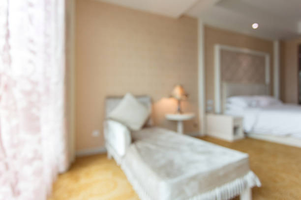 Quilt and pillow on the bed