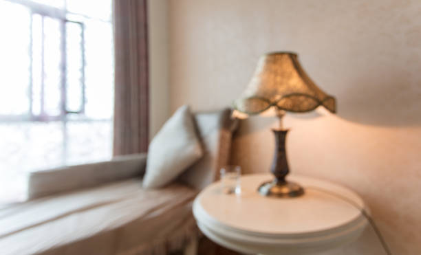 Defocused effect of hotel room