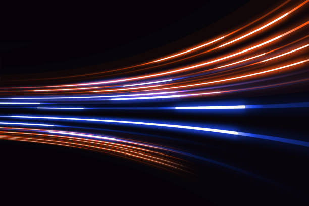 istock Light speed zoom travel in Deep space  background 3d illustration. 1405338407