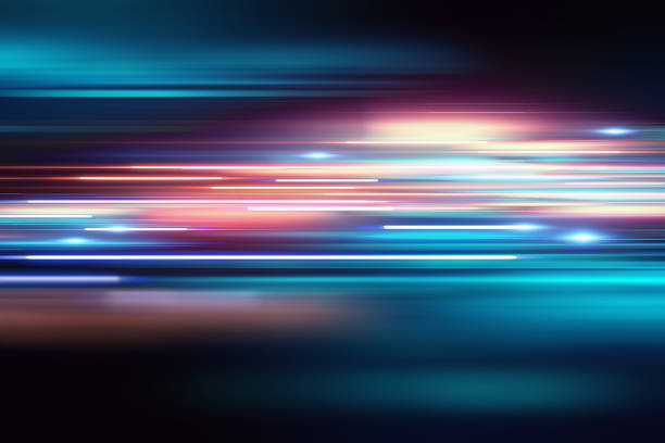 istock Light speed zoom travel in Deep space  background 3d illustration. 1405338943