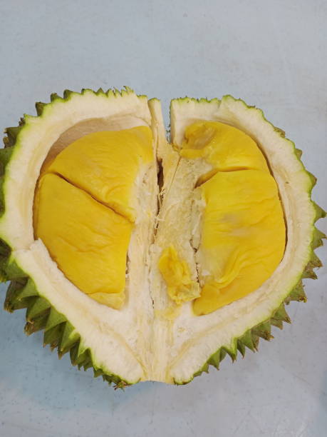 istock Delicious opened durian flesh fruit 1405350384