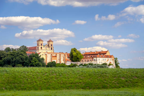 istock Monastery on top in Tyniec, Krakow, Poland. 1405365052