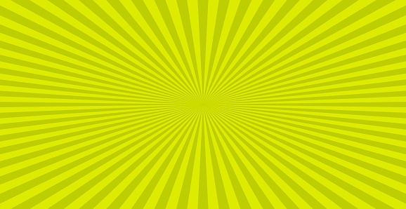 Yellow Radiate Color Background Pattern Radial Yellow Sun Rays Bright Panoramic Pattern Texture Background ...