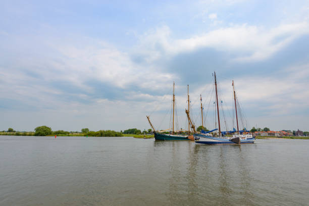 istock Traditional sailing ships during the Hanseatic Days in Kampen 1405379825
