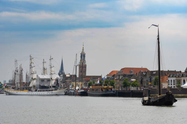 istock Traditional sailing ships during the Hanseatic Days in Kampen 1405379934