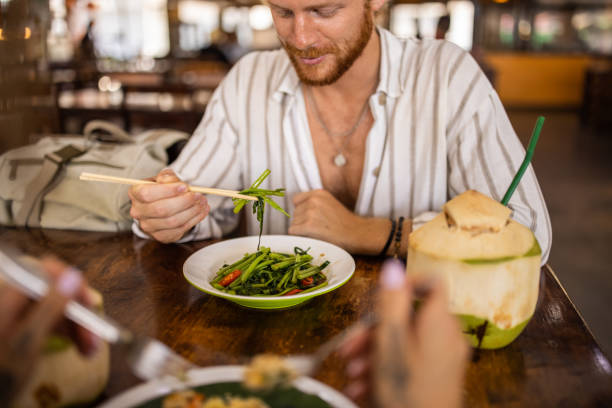 istock Couple having a lunch together at the Thai restaurant 1405382932