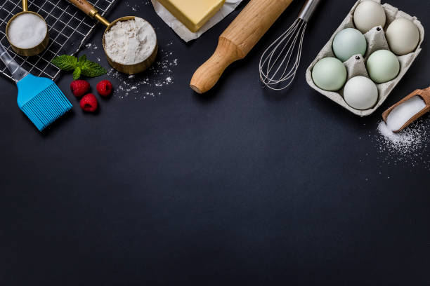 istock Pastry items and ingredients background 1405383691