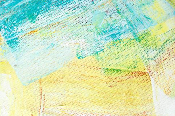 istock Abstract multicolor background with impasto textures. Brushstroke of acrylic painting close-up. 1405385183