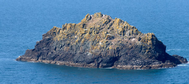 istock Coastal Islet near Pentire Point, Padstow 1405390472