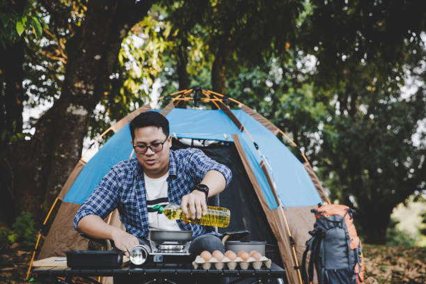 istock Man On Camping Holiday 1405392743