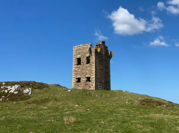 istock View on Crohy Tower - The signal tower, 1405398663