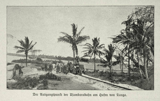 istock Usambara Railway, Usambarabahn, German East Africa, 1890s, 19th Century 1405403801