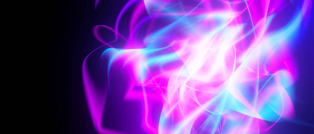 istock Extraordinary Abstract Blue Purple Banner Background 1405410634