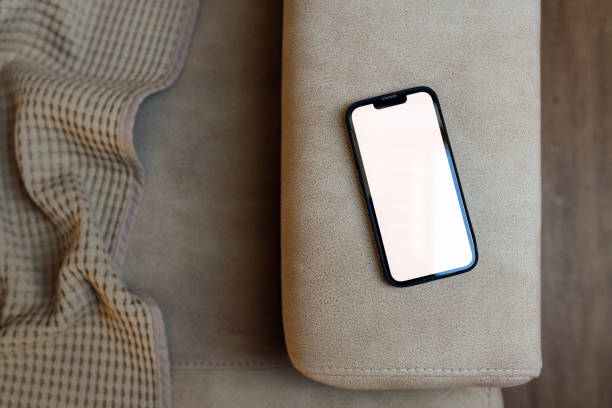 istock Smartphone mockup, internet of things and smart home concept 1405413424