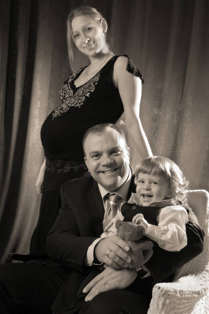 istock Happy caucasian family 1405415666