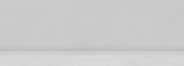 istock Empty white cement wall room interior studio Background and rough floor perspective to design the interior texture for display products 1405417747