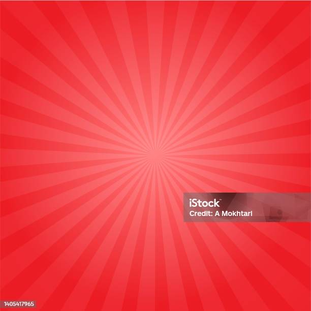 Red Radium Background Red Background With Radius Stock Illustration - Download Image Now ...