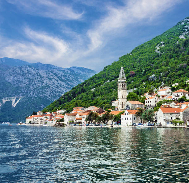 istock Perast, Kotor bay, Montenegro, Adriatic sea. 1405430323