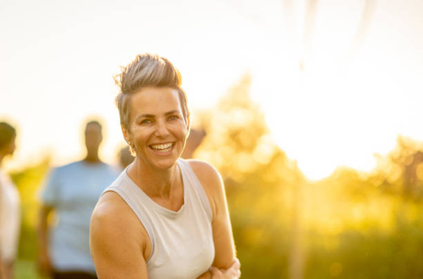 istock Woman Outdoors After a Run 1405434281