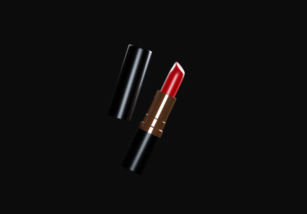 istock 3d illustration.lipstick product located on the floor 1405441990