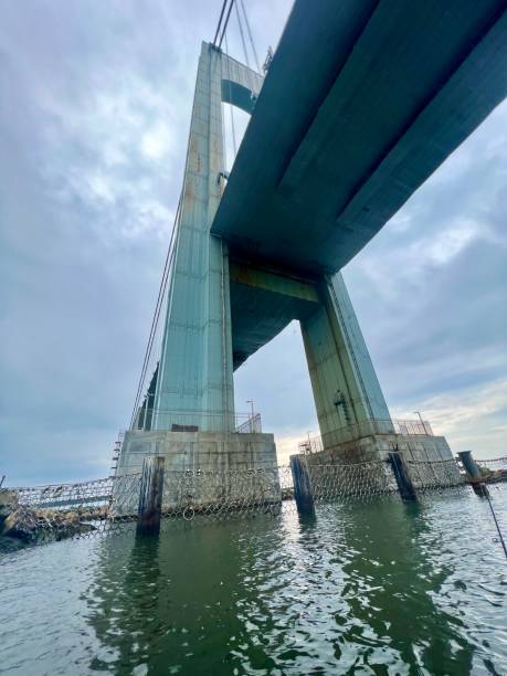 istock Verrazano narrow bridge bay view o 1405453146