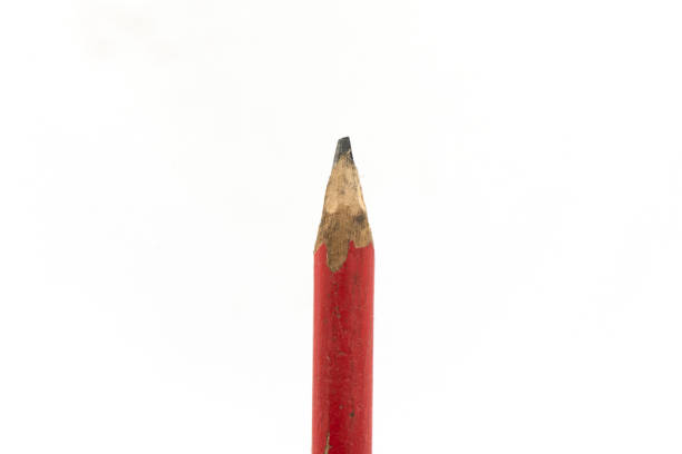 istock Close-up pencil isolated on the white background. 1405456240