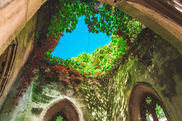 St. Dunstan in the East Courtyard, London